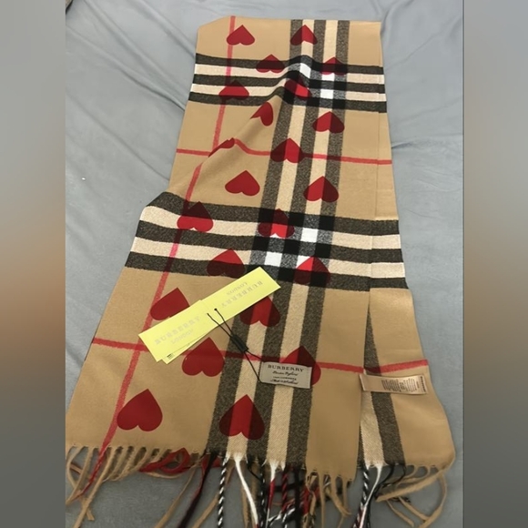 Tan Burberry Scarf